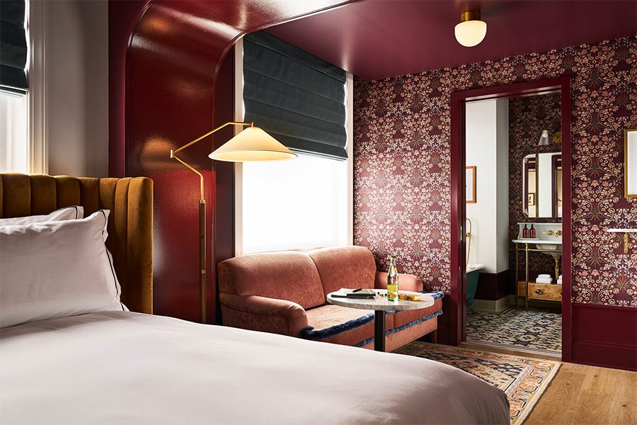 the radical hotel asheville north carolina river arts district secret bar green room